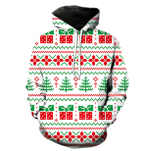Custom <b>Christmas</b> <b>Hoodies</b> Oversized Streetwear Fleece Pullover with Stand Collar Embroidered Manufacturer's <b>Christmas</b> <b>Hoodies</b> - Product Image 2