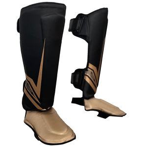 Premium Quality <b>Shin</b> <b>Guard</b> Pads Wholesale <b>MMA</b> Leg Foot <b>Guards</b> Premium Hide Leather <b>Shin</b> In-Step Protection <b>Guard</b> - Product Image 6
