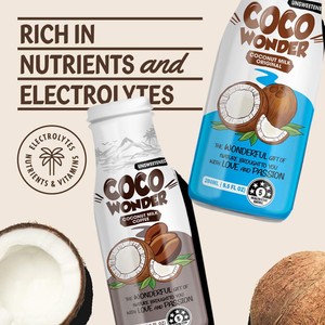 Boisson au lait de coco avec amande | 280ml (paquet de 24), sans OGM, sans sucre ajouté, fournisseur en gros, échantillon gratuit, OEM ODM - Product Image 3