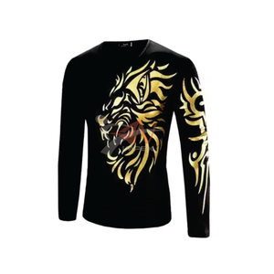 T-shirt d'été pour hommes avec logo imprimé personnalisé de haute qualité avec matériau en polyester/coton écologique et respirant - Product Image 1