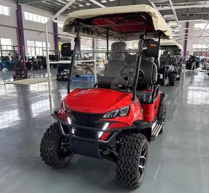 4-Seater 48V Electric Golf Buggy <b>Eco</b>-Friendly Vehicle with <b>DOT</b> & EEC Approval - Product Image 3