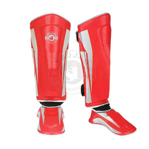 Espinilleras de boxeo, protector de piernas para Kickboxing, Fitness, Muay Thai, Taekwondo - Product Image 4