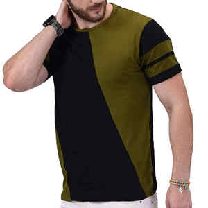 T-shirts pour hommes 100% coton durables en gros solide séchage rapide respirant blanc uni conception vierge OEM Service Made Pakistan - Product Image 1