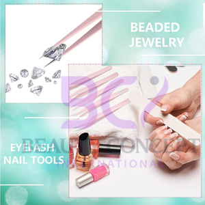 Juego de pinzas de pestañas puntiagudas de acero inoxidable con caja para extensión de pestañas, buen vendedor, producto Popular, pinzas injertadas - Product Image 5