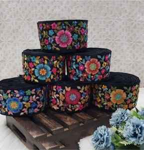 Hecho a medida en scalaping diseño floral bordado en ocho formas de color para diversos fines en diferentes tamaños - Product Image 2