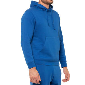 Diseño personalizado mezcla de algodón polar sudaderas con capucha de gran tamaño logotipo frontal hombro caído bordado para invierno moda hombres mujeres niños - Product Image 3