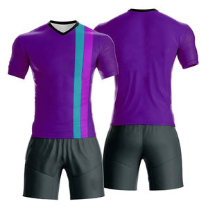 High Quality 100% Polyester Breathable Soccer Jersey Sets OEM Wholesale Blank <b>Football</b> <b>Training</b> Uniforms - Product Image 5