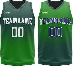 Ensemble d'uniformes de basketball unisexe personnalisés de qualité supérieure, 100 % polyester, sans manches, séchage rapide, dernier style, respirant, taille plus - Product Image 2