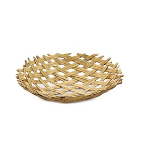 Bol décoratif en métal poli écologique 2023, grand modèle, finition dorée de luxe moderne, produit de haute qualité des exportateurs indiens - Product Image 2