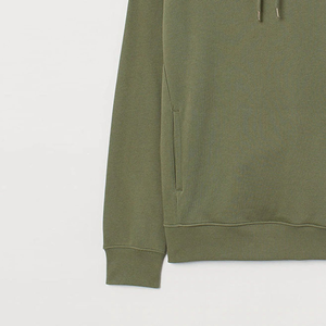 Sudadera con Capucha Personalizada para Hombre, Talla Grande, Algodón de Alta Calidad, Gruesa, de Felpa, Lisa, sin Estampado - Product Image 4