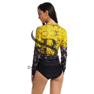 เสื้อว่ายน้ำชายหาดป้องกันรังสี UV/แสงแดดสำหรับผู้หญิงเสื้อชายหาดแบบสั้นทำจาก2025ออกแบบได้ตามต้องการ - Product Image 5