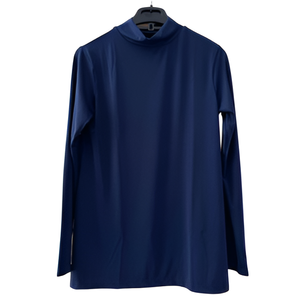 Camiseta de manga larga con cuello de tortuga para mujer, camiseta de nailon Spandex, informal, suave, duradera, Deandra - Product Image 1