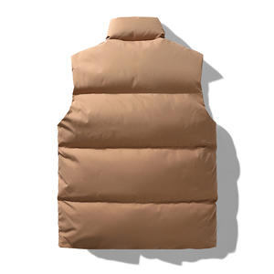 Gilet bouffant en duvet sans manches, veste épaisse et chaude, vestes en duvet sans manches, gilet rembourré d'hiver pour hommes, meilleurs produits, veste bouffante - Product Image 3