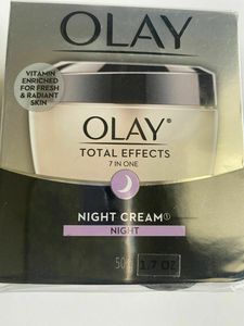 Olay Total Effects 7-en-1 crème raffermissante de nuit anti-âge, 1.7 oz pour toutes les peaux - Product Image 5
