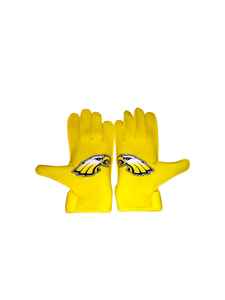 Gants de receveur de football américain professionnels - Légers, durables, adhérents, imperméables, de haute qualité, fermeture auto-agrippante, personnalisables - Product Image 2