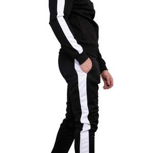 Survêtement de sport pour homme en gros, prix bas, nouveau design, coupe ajustée, survêtements pour homme durables, survêtements à fermeture éclair personnalisés pour homme - Product Image 4