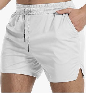 Shorts en maille pour hommes, usine directe, séchage rapide, vêtements de sport actifs, nylon, polyester, sport, fitness, entraînement, Bangladesh - Product Image 2