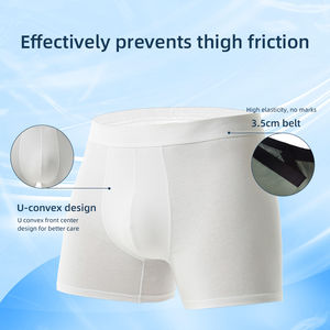 Prix de gros Sous-vêtements pour hommes Boxer Spandex/Polyester Designer Haute qualité Premium Élastique Respirant Antibactérien Séchage rapide - Product Image 5