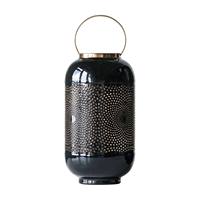 Lanternes en fer écologiques faites à la main en gros, logo personnalisé, décoration d'intérieur unique, porte-bougies, pots, salon, Noël