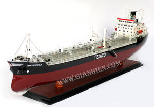 Gia nhien เรือไม้จำลองสำหรับตกแต่ง - Product Image 3