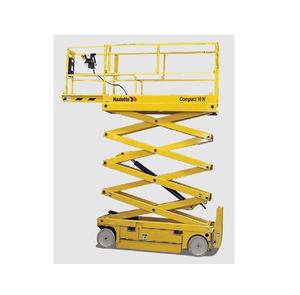 Compre elevador de tijera eléctrico de 15 pies a 21 pies Plataforma segura y estable en línea para trabajos de almacén y reparación - Product Image 6