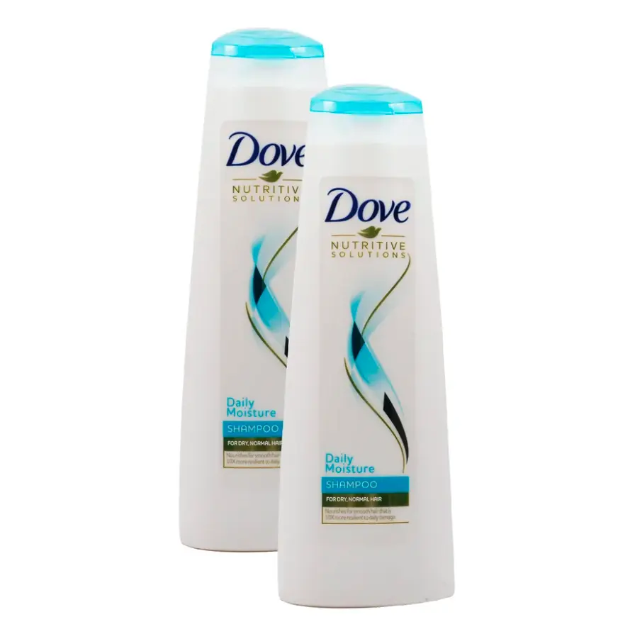 Лучшее качество Dove- Daily doquer 2 в 1 шампунь и Кондиционер 400 мл пластиковая бутылка шампунь