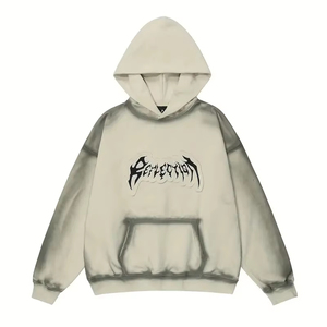 Pull à capuche en polaire XS de qualité supérieure pour hommes, nouveau style de vêtements d'hiver légers avec motifs imprimés, coton mélangé - Product Image 1