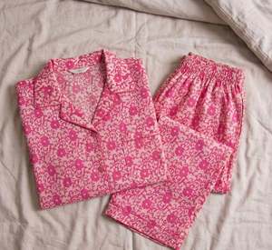 High Quality Thermal <b>Summer</b> Cotton <b>Pajama</b> Set Hand Block <b>Women</b> Nightwear Bridesmaid Lounge Soft Suit - Product Image 1