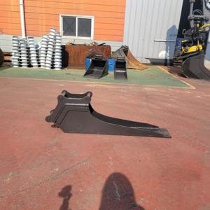 Cucharón de Excavación Profunda para Trabajos Pesados, Cucharón de Excavadora Estrecho Fabricado con Acero Resistente al Desgaste para Trabajos de Servicios Públicos - Product Image 4