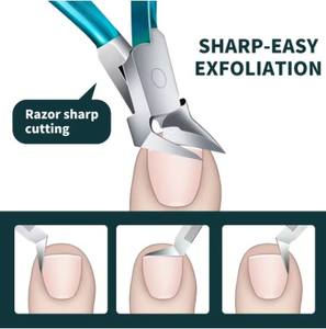 Hot Sale Professional High Quality <b>Nail</b> Clippers Curved Blade Cuticle Nippers Mess-Free Manicure and Tool <b>Hand</b> <b>Nail</b> Care - Product Image 5