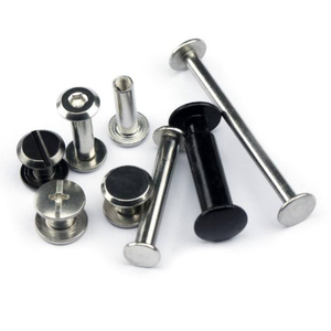Remache de Acero Inoxidable de Cabeza Redonda con Doble Casquillo, Macho y Hembra, Precio de Fábrica - Product Image 1