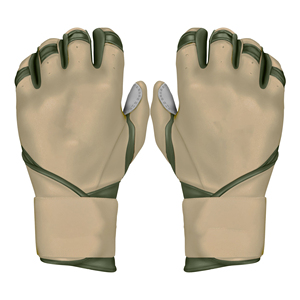 Guantes de bateo de béisbol con puño largo personalizados, guantes de bateo antideslizantes para hombres y mujeres, guantes profesionales de softbol hechos a medida - Product Image 2