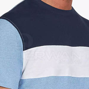 เสื้อยืดคอกลมแขนสั้นผู้ชาย ผ้าฝ้าย 100% - สีและโลโก้ปรับแต่งได้ ผ้าไม่ยับ แห้งเร็ว ระบายอากาศดี เหมาะสำหรับใส่หน้าร้อน - Product Image 5