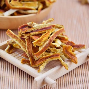 Rebanadas de cáscara de naranja seca sin azúcar precio más barato comestible delicioso cáscaras de corte de mandarina seca - Product Image 4