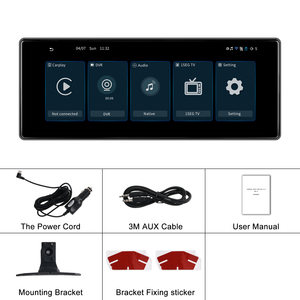 Podofo Radio mobil portabel, Radio mobil nirkabel 10.26 "layar CarPlay 1SEG TV 2K kamera depan <span class=keywords><strong>Android</strong></span> kontrol suara otomatis BT grosir - Product Image 6