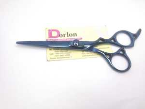 Tijeras de peluquería con revestimiento de Plasma de 6,5 pulgadas, tijeras de peluquero con logotipo personalizado, tijeras de afeitar afiladas de acero inoxidable sostenibles - Product Image 2