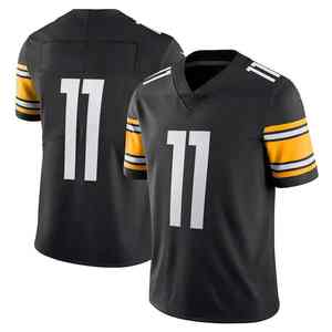 Uniforme de Fútbol Americano Personalizado con Impresión, Costura y Bordado, 100% Poliéster, Secado Rápido, Manga Corta, Transpirable - Product Image 2