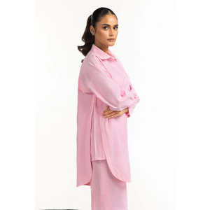 Conjunto Coordinado Teñido en Chambray IPST-44553 Hecho de Material de Algodón Suave - Product Image 6