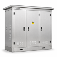 Armoire de distribution extérieure 12kV 24kV RMU MV en acier inoxydable résistante aux intempéries pour postes de transformation modulaires