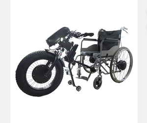 *Awaiting pickup*<b>Electric</b> Wheelchair Attachment 48V 1200W Stainless Steel Handbike Front Drive Handcycle <b>Kit</b> - Product Image 3