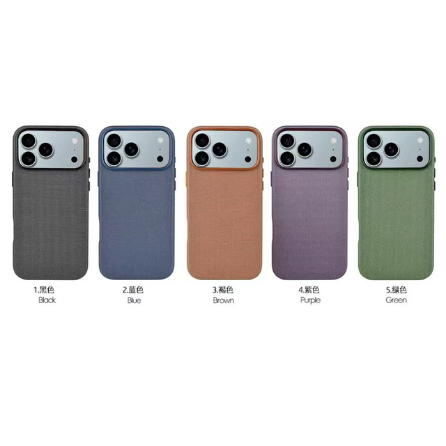 TEYOUFU Multi Color PU Leather Hard Shockproof Luxury Mobile Phone Case for 17/16/15/11/12/13/14 Pro Max/7/8