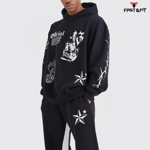 Survêtement de sport de haute qualité pour hommes Design populaire pour l'extérieur Vêtements d'hiver Vêtements de sport écologiques - Product Image 3