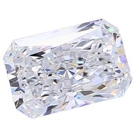 Diamant de laboratoire radiant de 4 carats, couleur E, certifié IGI, clarté VVS1-VVS2 VS1-VS2, taille radiant