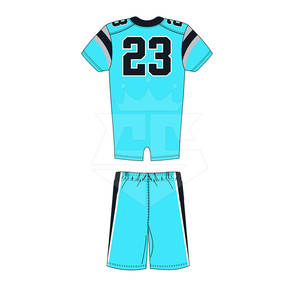 Los uniformes de fútbol americano más populares diseñan su propio logotipo Uniformes de fútbol americano para hombres de material sólido - Product Image 4