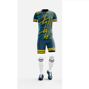 Camisetas de fútbol transpirables de sublimación profesional de talla grande para entrenamiento deportivo de equipo y ropa informal - Product Image 1