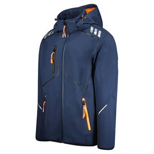 แจ็กเก็ตผ้านิ่มสำหรับผู้ชายเสื้อแจ็กเก็ตกันหนาวระบายอากาศได้ดีทันสมัยพร้อมโลโก้ออกแบบได้ตามต้องการ - Product Image 2