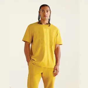 Großhandel Hanf Kleidung Hersteller Benutzer definierte Halbarm T-Shirts Relaxed Fit Bio Hanf Stoff Baumwolle T-Shirt für Männer