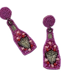 Pendientes de Resina Hechos a Mano con Diseño Floral, Estilo Ángel, Novedad 2026, Venta al Por Mayor, Joyería de Flores Naturales para Mujer - Product Image 4