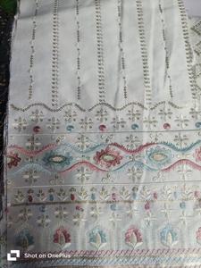 Tela de Satén Malai de Alta Calidad para Vestidos de Novia, Kurtis, Dupattas, Atuendo Tradicional, Antiestática, Peso Medio, Suave y Duradera - Product Image 6