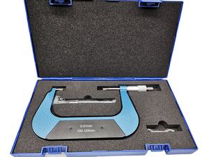 Micrometro a Lama di Grado Industriale 100-125mm Precisione 0,01mm Strumento di Misurazione in Acciaio Inossidabile - Product Image 1